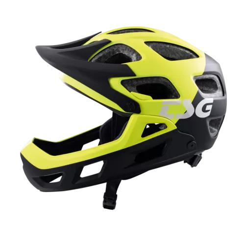 TSG Velohelm Kinder Seek Fr Graphic Design - flow black-yellow