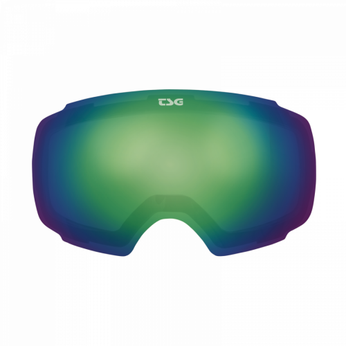 TSG Ersatzlinse Goggle Two - green chrome