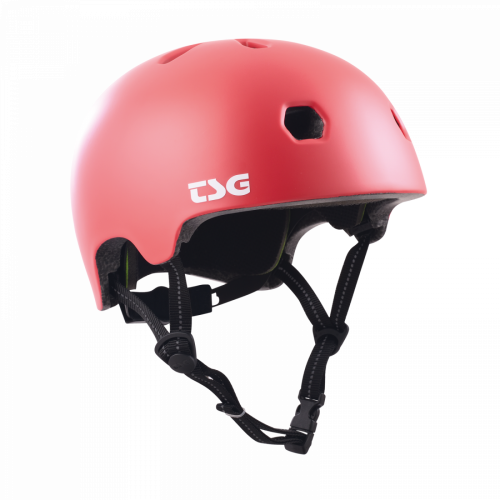 TSG Velohelm Kinder Meta Solid Color - satin gentle red