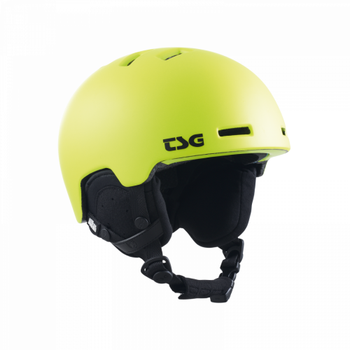 TSG Kinder Skihelm Arctic Nipper Mini Solid Color - satin acid yellow