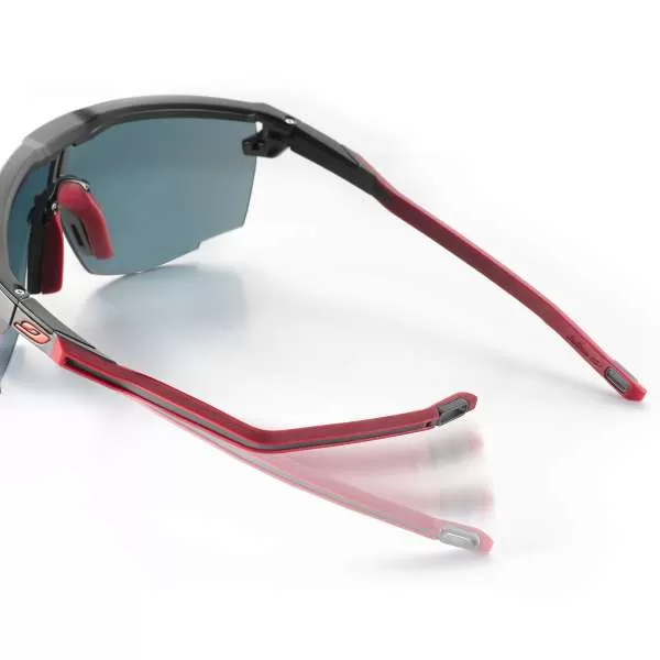 Julbo Sportbrille Ultimate - Schwarz-Rot, Multilayer Rot