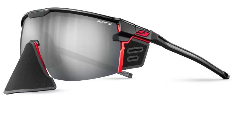 Julbo Eyewear Ultimate Cover - Orange-Black, Brown Flash Silver