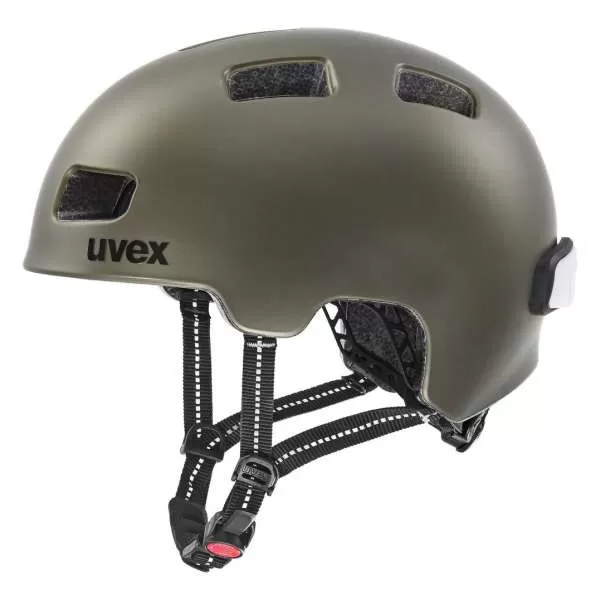 Uvex City 4 Velo Helmet - Green Smoke Mat