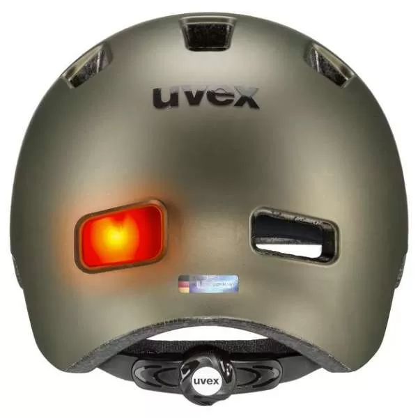 Uvex City 4 Velo Helmet - Green Smoke Mat