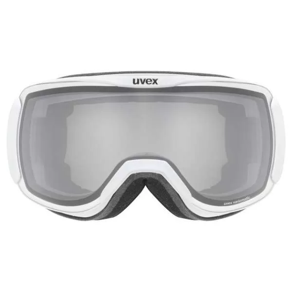 Uvex downhill 2100 VPX Skibrille - white, dl/ variomatic polavision