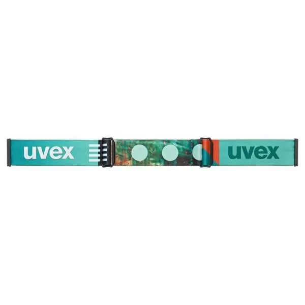 Uvex evidnt ATTRACT Skibrille - proton matt dl/mirror green