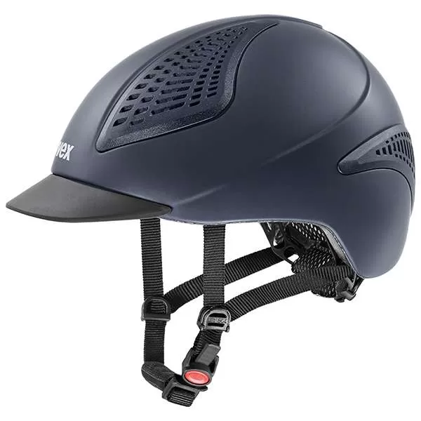 Uvex Exxential II Riding Helmet - blue mat