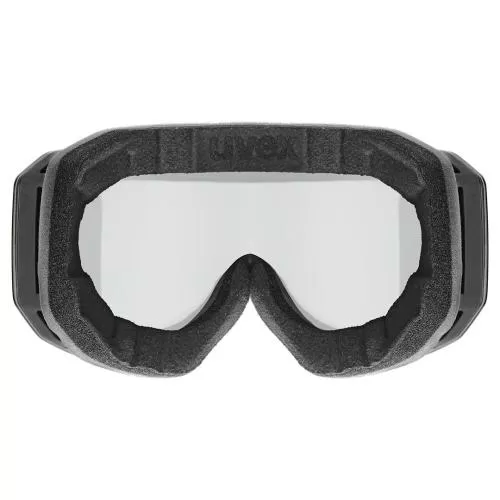 Uvex Evidnt Attract Skibrille - black matt / silber