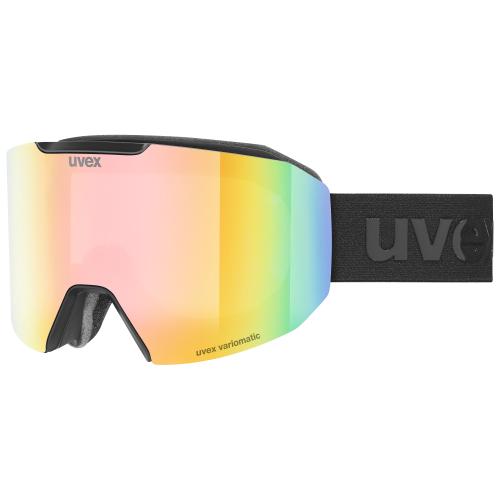 Uvex Evidnt Attract Skibrille - black matt / orange