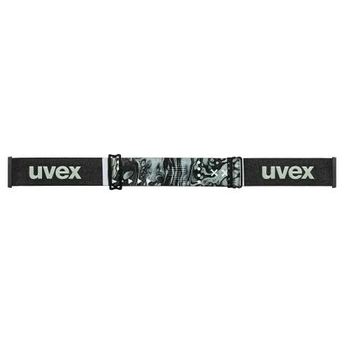 Uvex Evidnt Attract S Ski Goggles - black matt / green-yellow