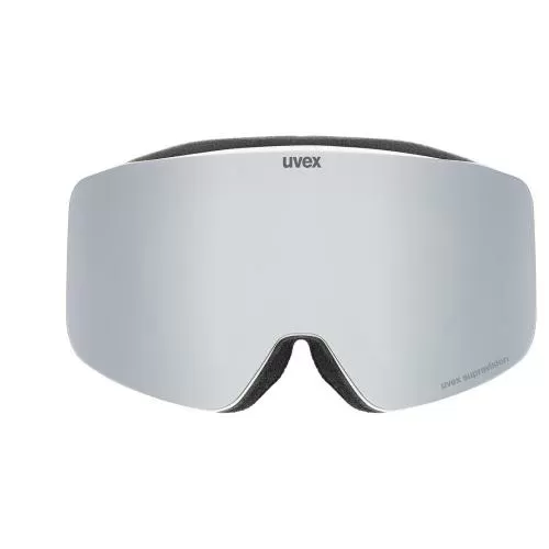 Uvex Pwdr Fm Skibrille - white matt / silber-grau