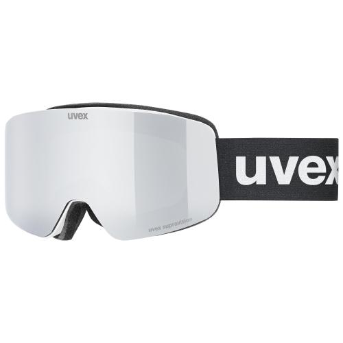 Uvex Pwdr Fm Skibrille - white matt / silber-grau