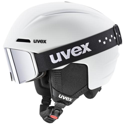 Uvex Viti Set Skihelm - white matt