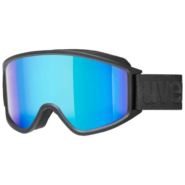 Uvex g.gl 3000 CV Ski Goggles - black mat mirror blue colorvision green