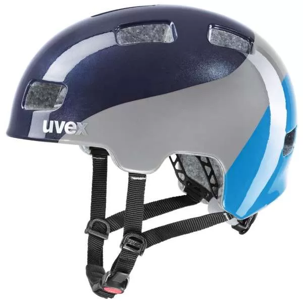 Uvex hlmt 4 Children Velo Helmet - Deep Space Blue Wave