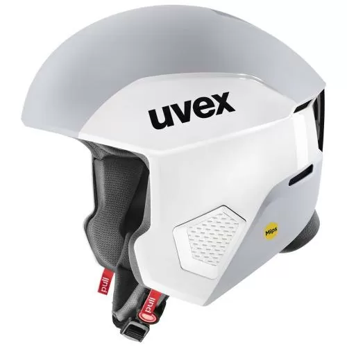 Uvex Invictus MIPS Skihelm - white rhino mat