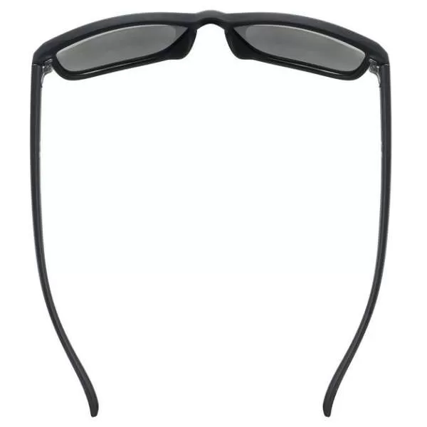 Uvex LGL 39 Sonnenbrille - Black Mat Mirror Silver