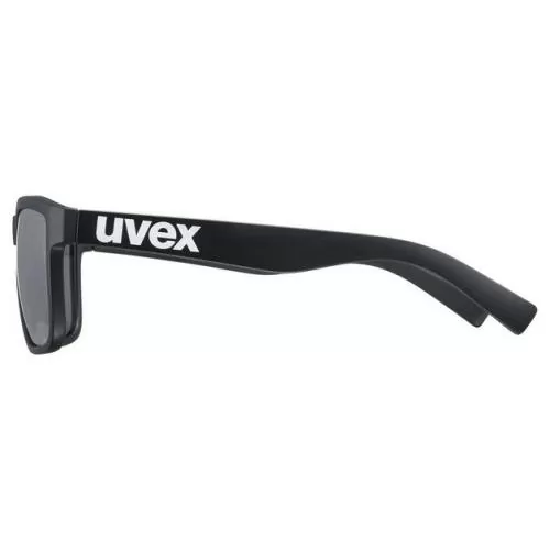 Uvex LGL 39 Sonnenbrille - Black Mat Mirror Silver