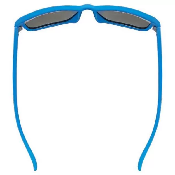 Uvex LGL 39 Sun Glasses - Grey Mat Blue Mirror Blue