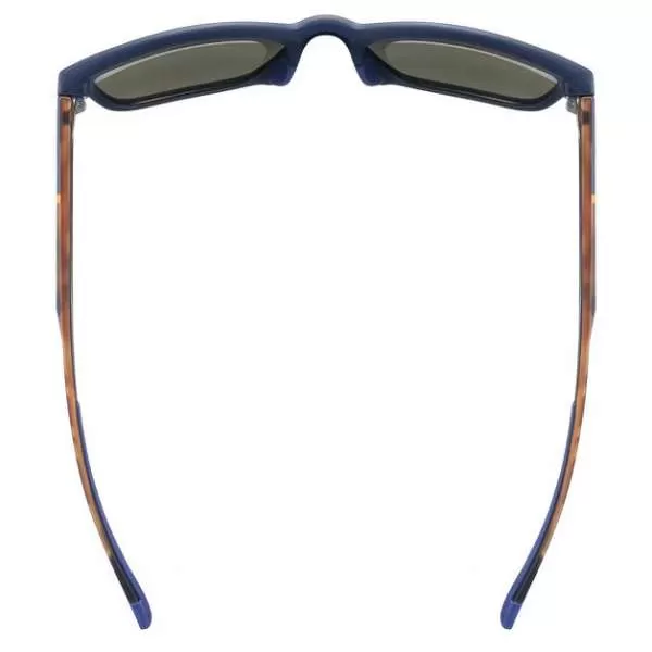 Uvex LGL 42 Sun Glasses - Blue Mat Havanna Litemirror Silver