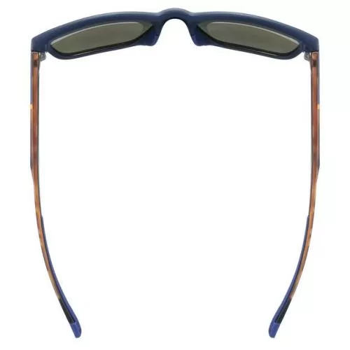 Uvex LGL 42 Sun Glasses - Blue Mat Havanna Litemirror Silver