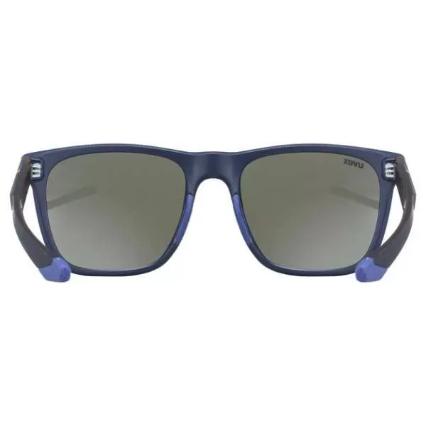 Uvex LGL 42 Sun Glasses - Blue Mat Havanna Litemirror Silver