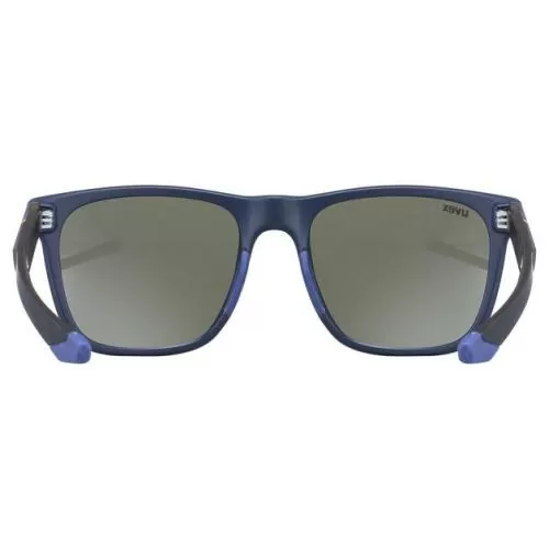 Uvex LGL 42 Sonnenbrille - Blue Mat Havanna Litemirror Silver