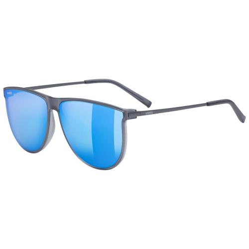 Image of Uvex LGL 47 Sonnenbrille - Smoke Mat Mirror Blue