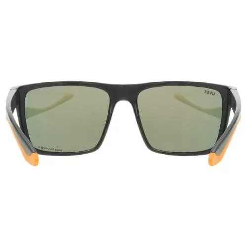 Uvex LGL 50 Colorvision Sonnenbrille - Black Mat Mirror Champagne