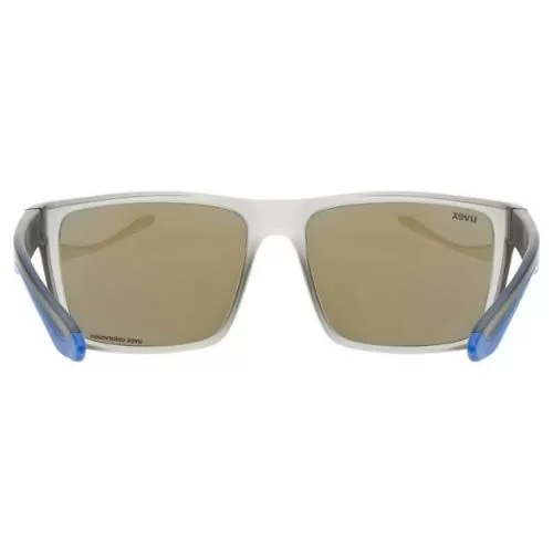 Uvex LGL 50 Colorvision Sonnenbrille - Smoke Mat Mirror Plasma