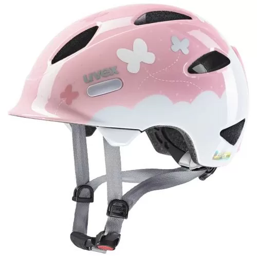 Uvex Oyo Style Kinder Velohelm - Butterfly Pink