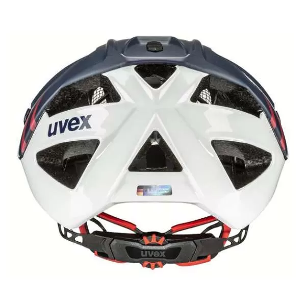 Uvex Quatro CC Velo Helmet - Deep Space White Mat