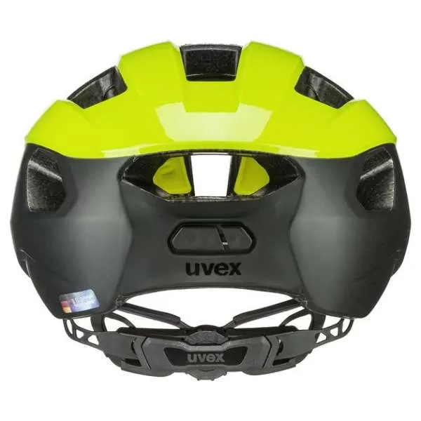 Uvex Rise CC Velo Helmet - neon yellow - black matt
