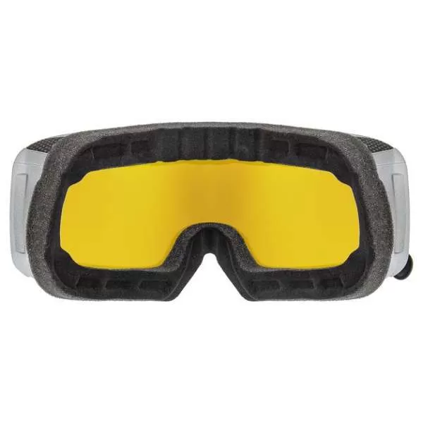 Uvex saga TO Ski Goggles - rhino mat, dl/ mirror silver / lasergoldlite clear