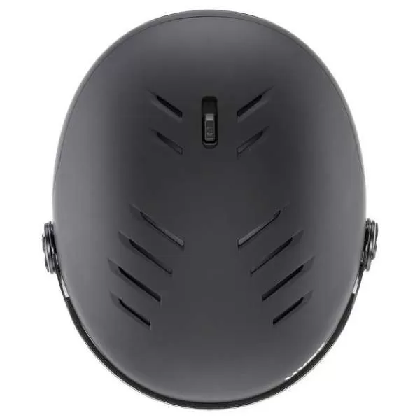 Uvex Ski Helmet Wanted Visor Pro V - black matt