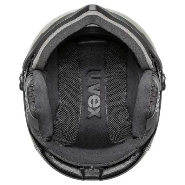 Uvex Ski Helmet Wanted Visor Pro V - black matt