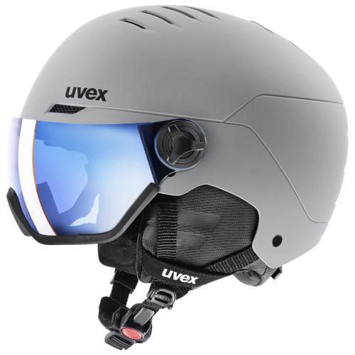 Uvex Skihelm Wanted Visor - Rhino Mat