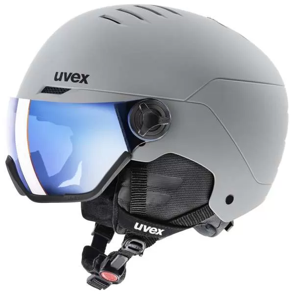 Uvex Ski Helmet Wanted Visor - Rhino Mat