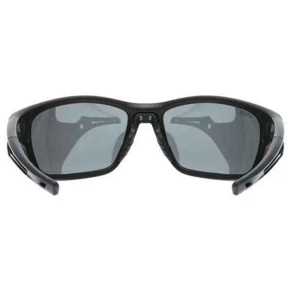 Uvex Sportstyle 232 Pola Sun Glasses - Black Mat Mirror Silver