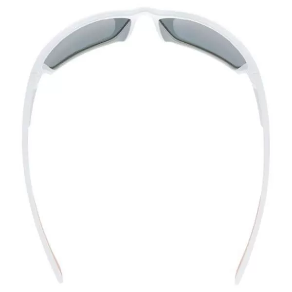 Uvex Sportstyle 233 Pola Sonnenbrille - White Mat Mirror Red