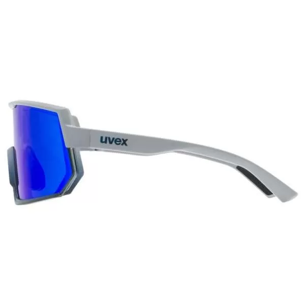 Uvex Sportstyle 235 Sportbrille - Rhino-Deep Space Mat Mirror Blue