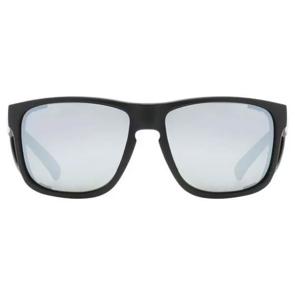 Uvex Sportstyle 312 Sun Glasses - Black Mat Mirror Silver