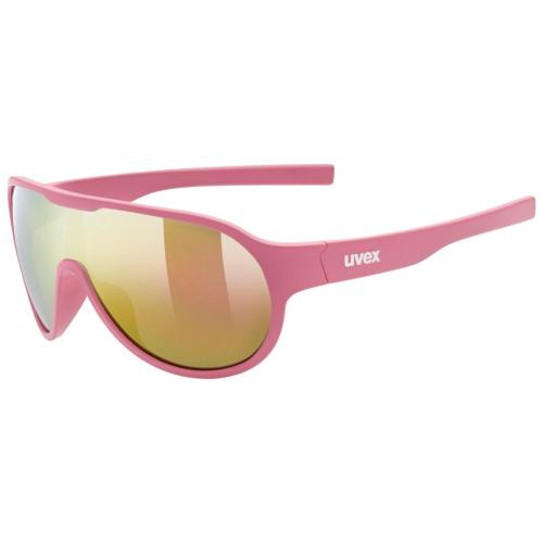 Image of Uvex Sportstyle 512 Kinder Sonnenbrille - Pink Mat Mirror Red