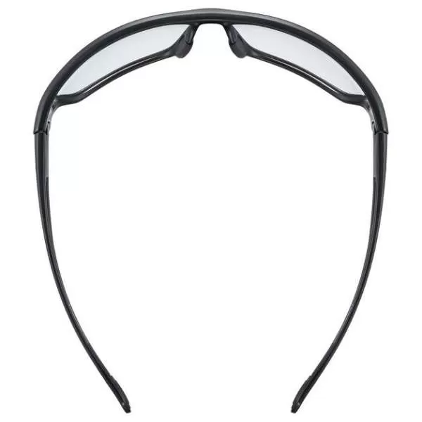 Uvex Sportstyle 806 Variomatic Sun Glasses - Black Mat Mirror Smoke