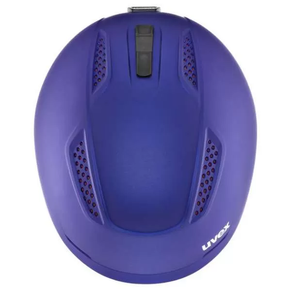 Uvex Ultra MIPS Skihelm - purple bash-white matt