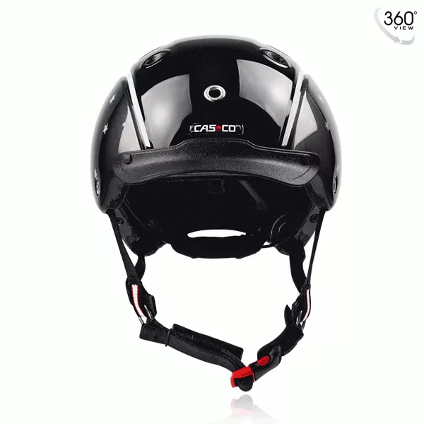 Casco Nori Unicorn Riding Helmet - Black-Grey