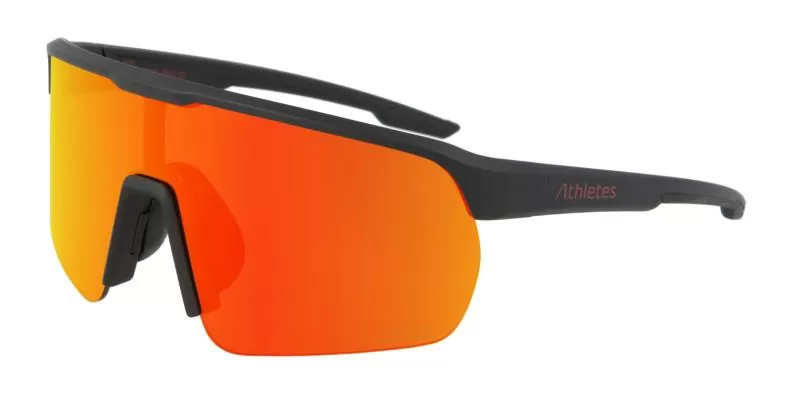 Athletes Ace Pro Sports Glasses - matt black red 