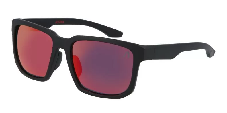 Athletes Core Sunglasses - matt black red revo 