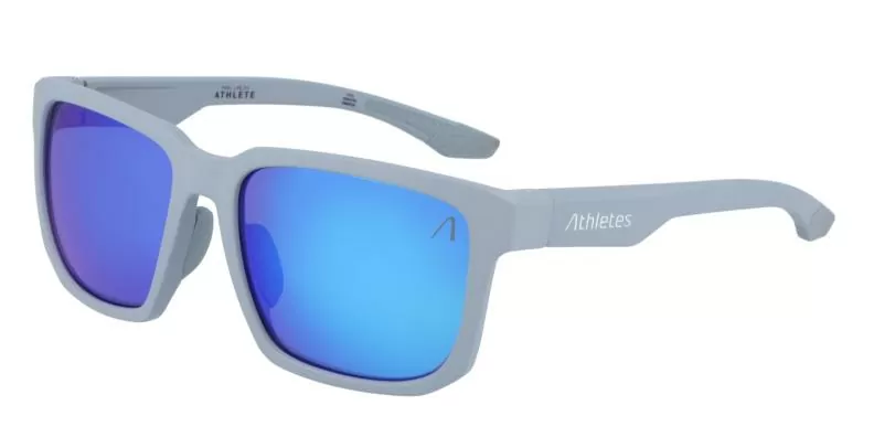 Athletes Core Sunglasses - matt grey blue revo 