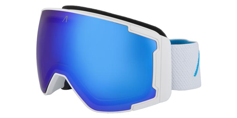 Athletes Layback Skibrille - white/ice
